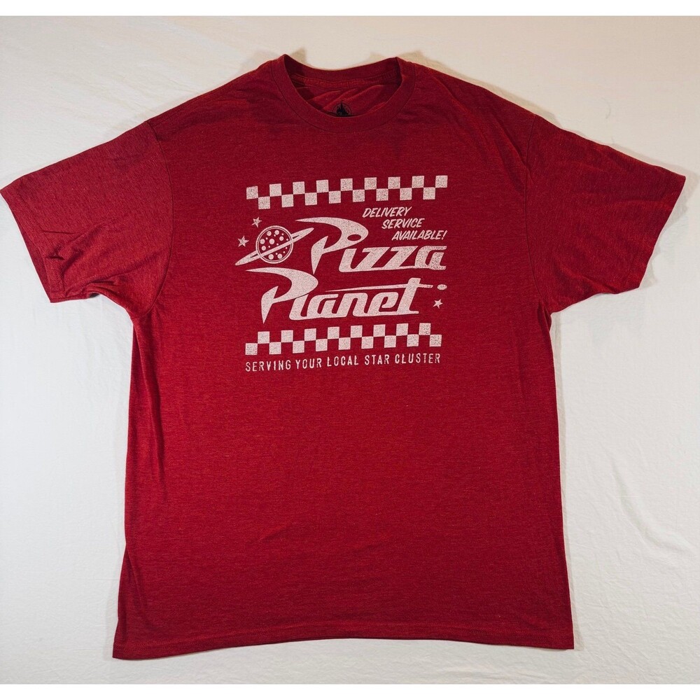Disney Parks Official Toy Story Pizza Planet Delivery T-Shirt, size XL